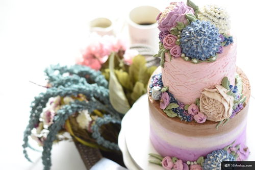 蛋糕 服装 食品 甜点 婚礼蛋糕 花卉 美食摄影图片